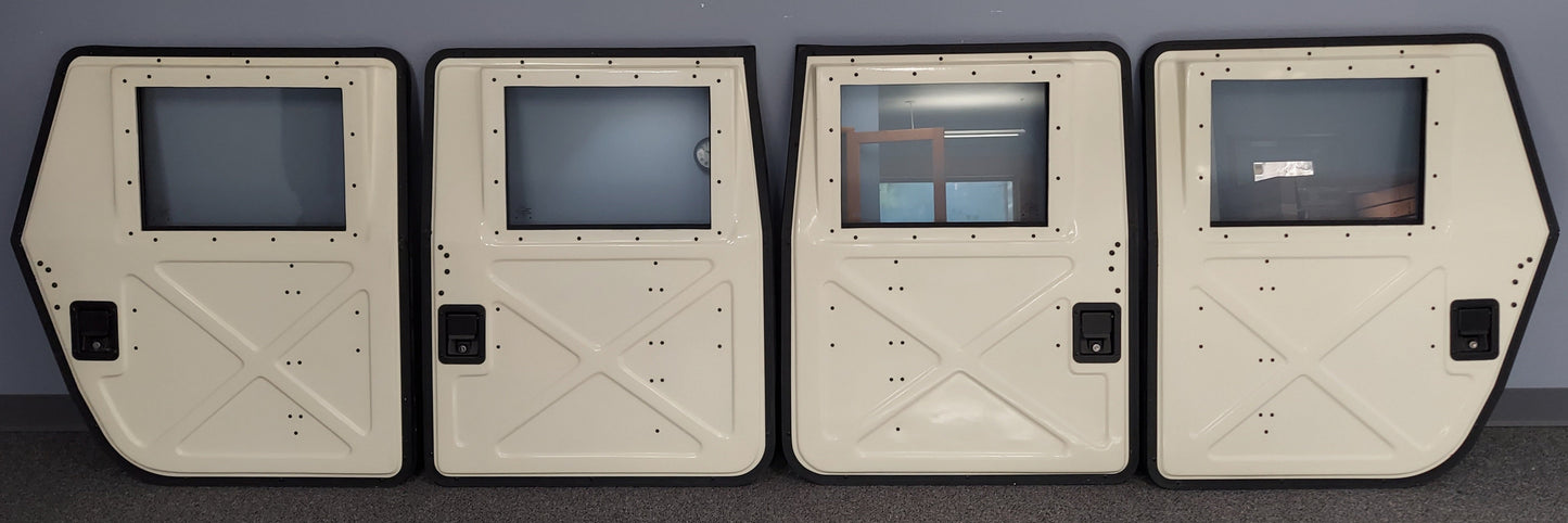 New Complete X-Door Kit with Keyed Locks (Set of 4 Doors)