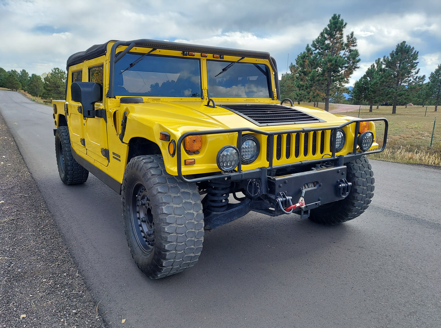 2001 HUMMER H1 OPEN TOP