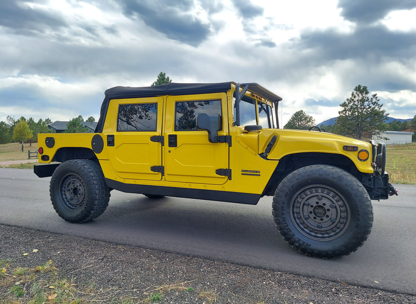 2001 HUMMER H1 OPEN TOP