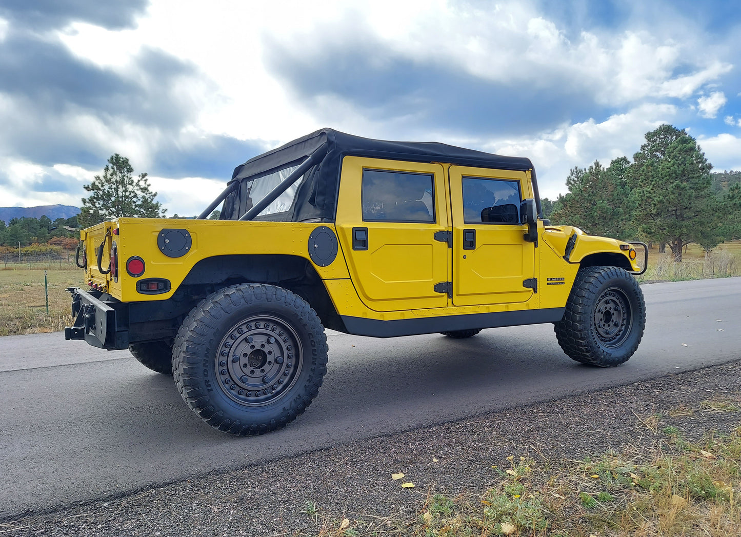 2001 HUMMER H1 OPEN TOP