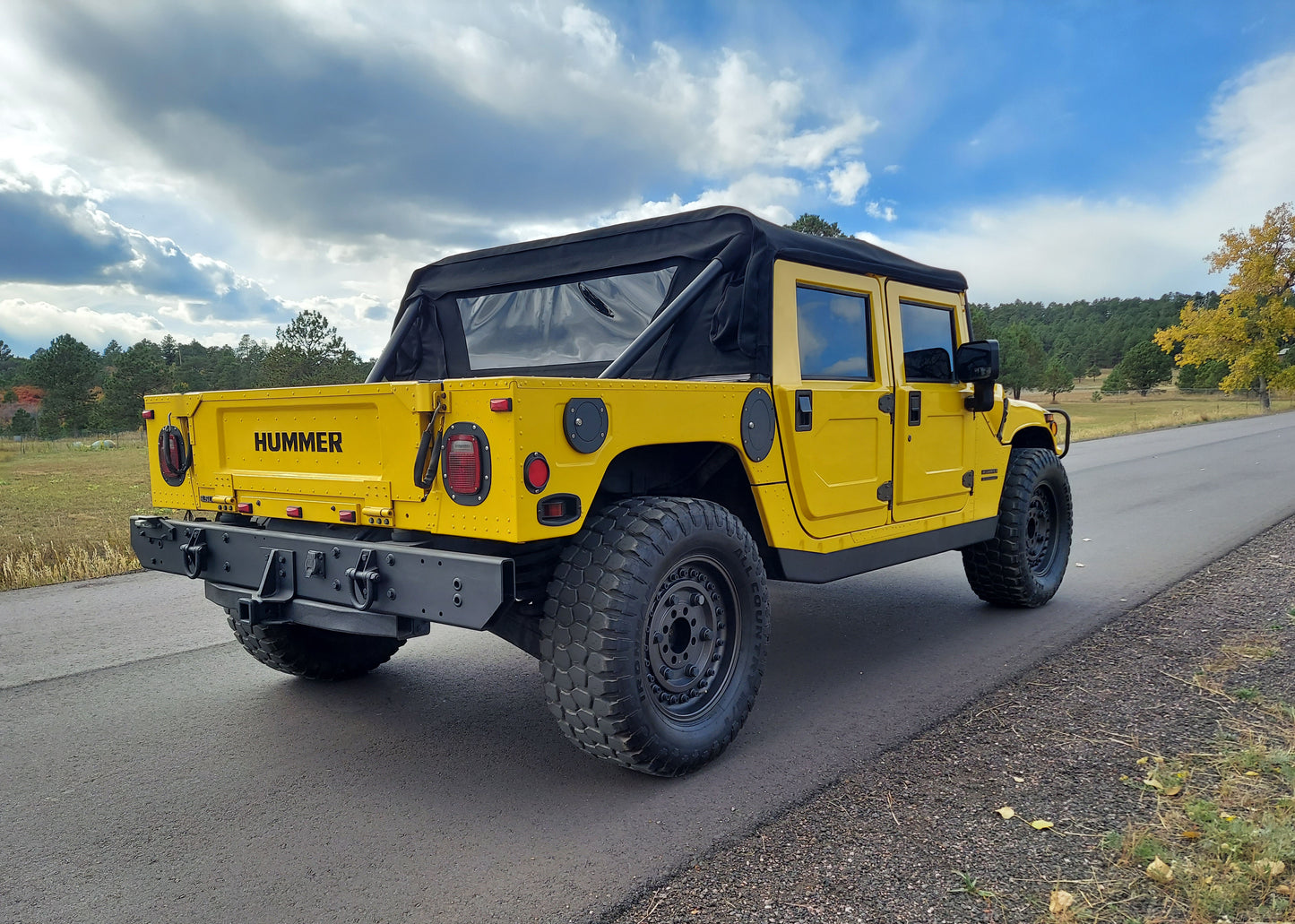 2001 HUMMER H1 OPEN TOP