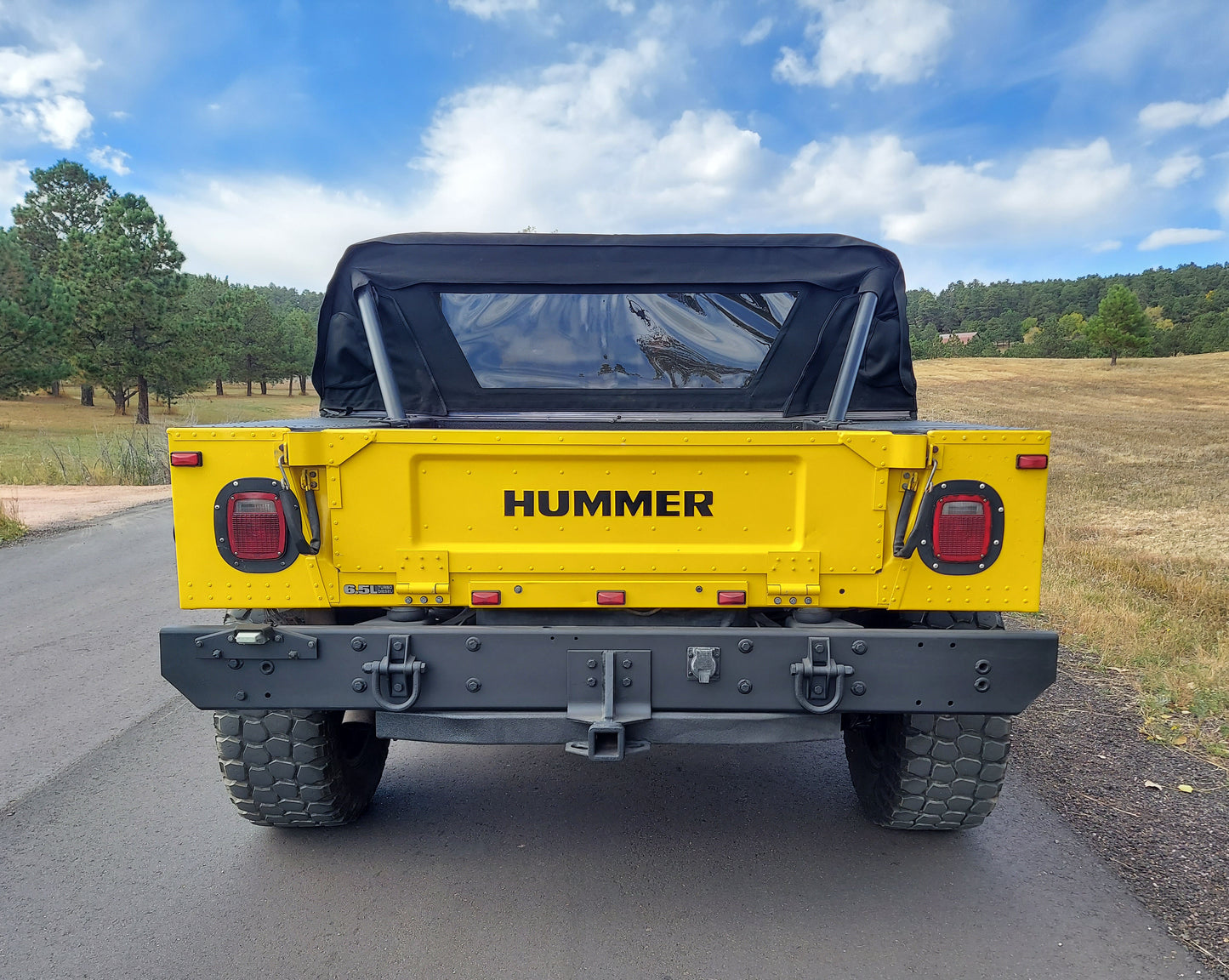 2001 HUMMER H1 OPEN TOP