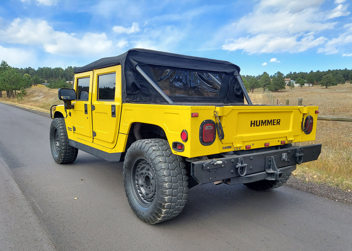 2001 HUMMER H1 OPEN TOP
