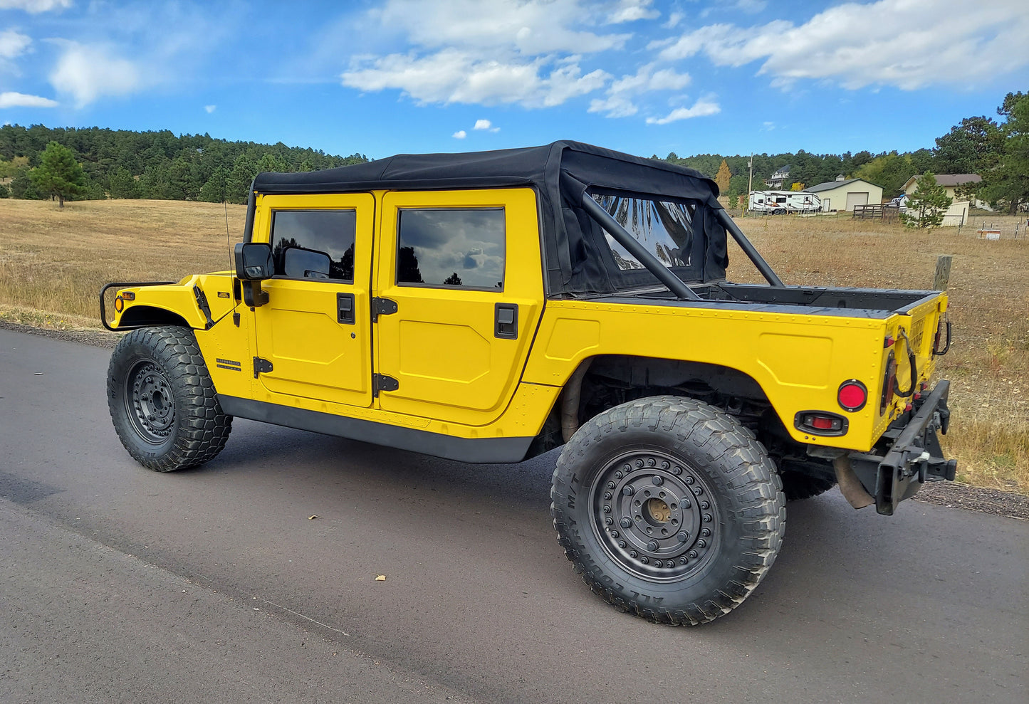 2001 HUMMER H1 OPEN TOP
