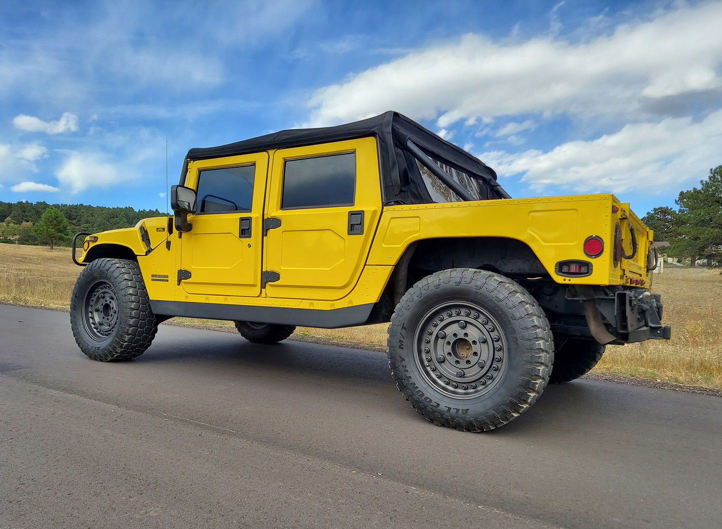 2001 HUMMER H1 OPEN TOP