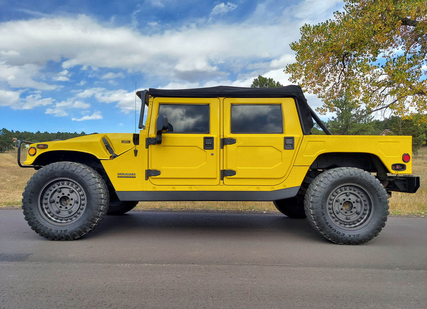 2001 HUMMER H1 OPEN TOP