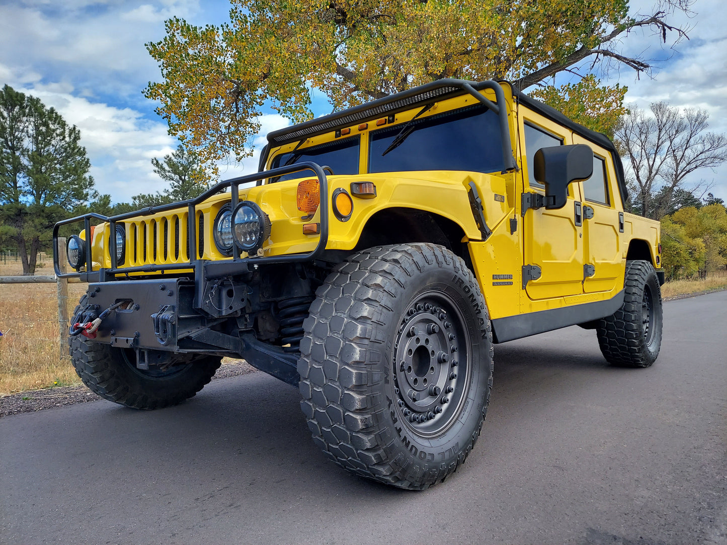 2001 HUMMER H1 OPEN TOP