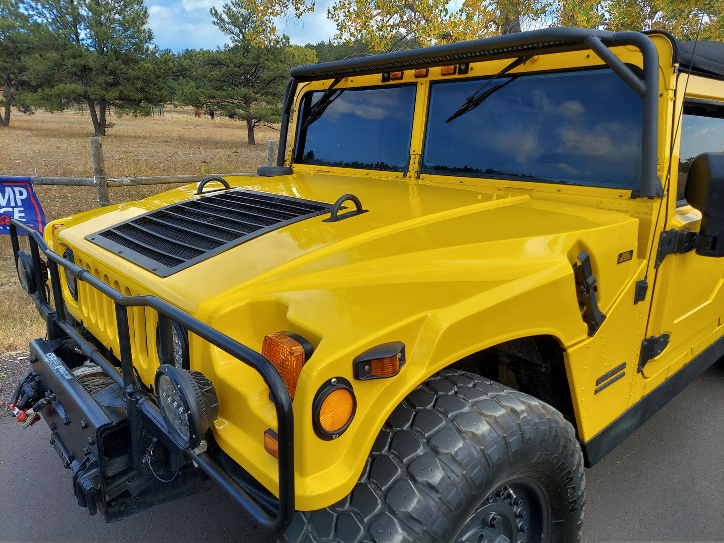 2001 HUMMER H1 OPEN TOP