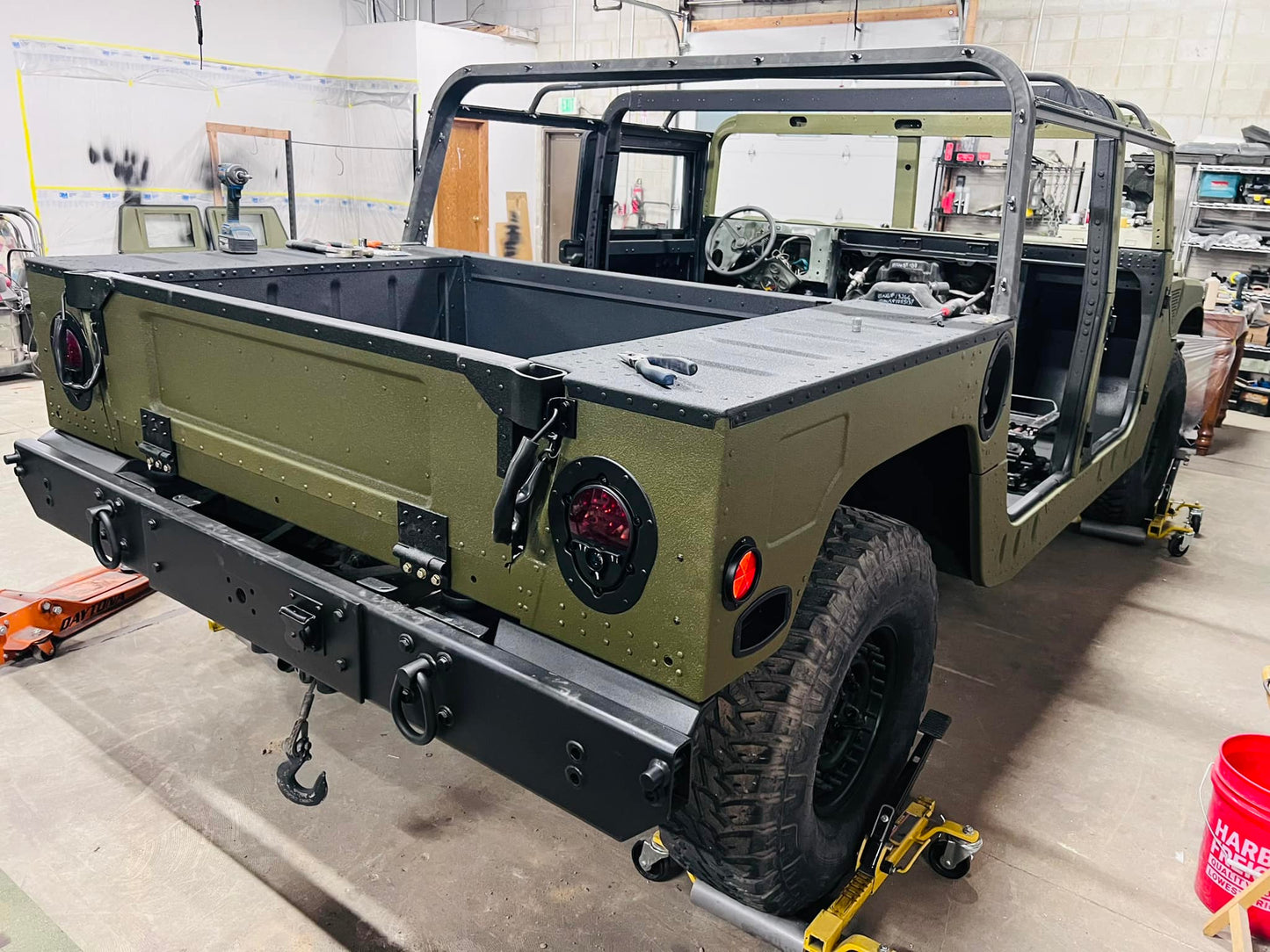 HMMWV TURN SIGNAL LIGHT W REVERSE LIGHT REAR - PAIR