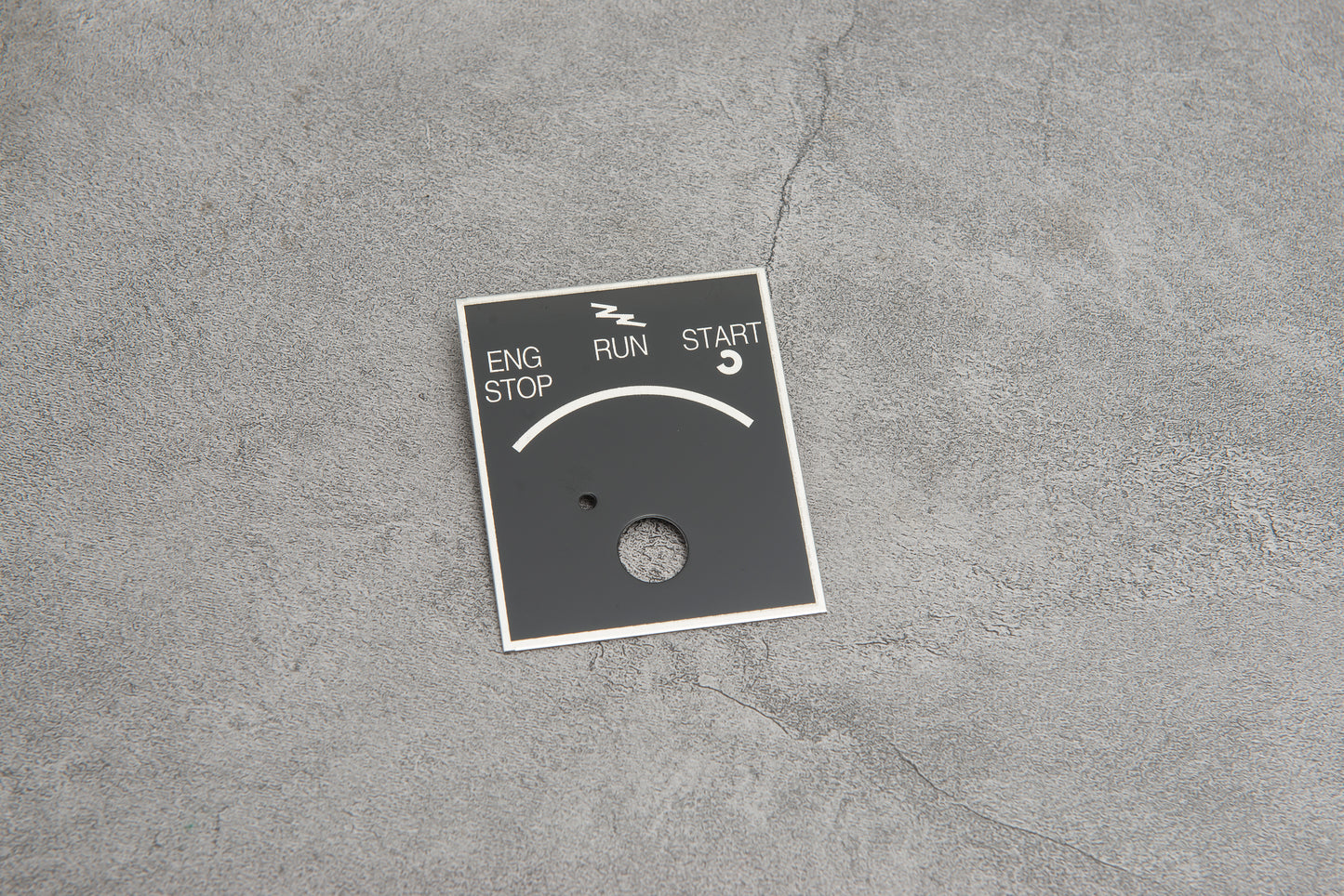 HMMWV ignition instroction Plate Humvee M998