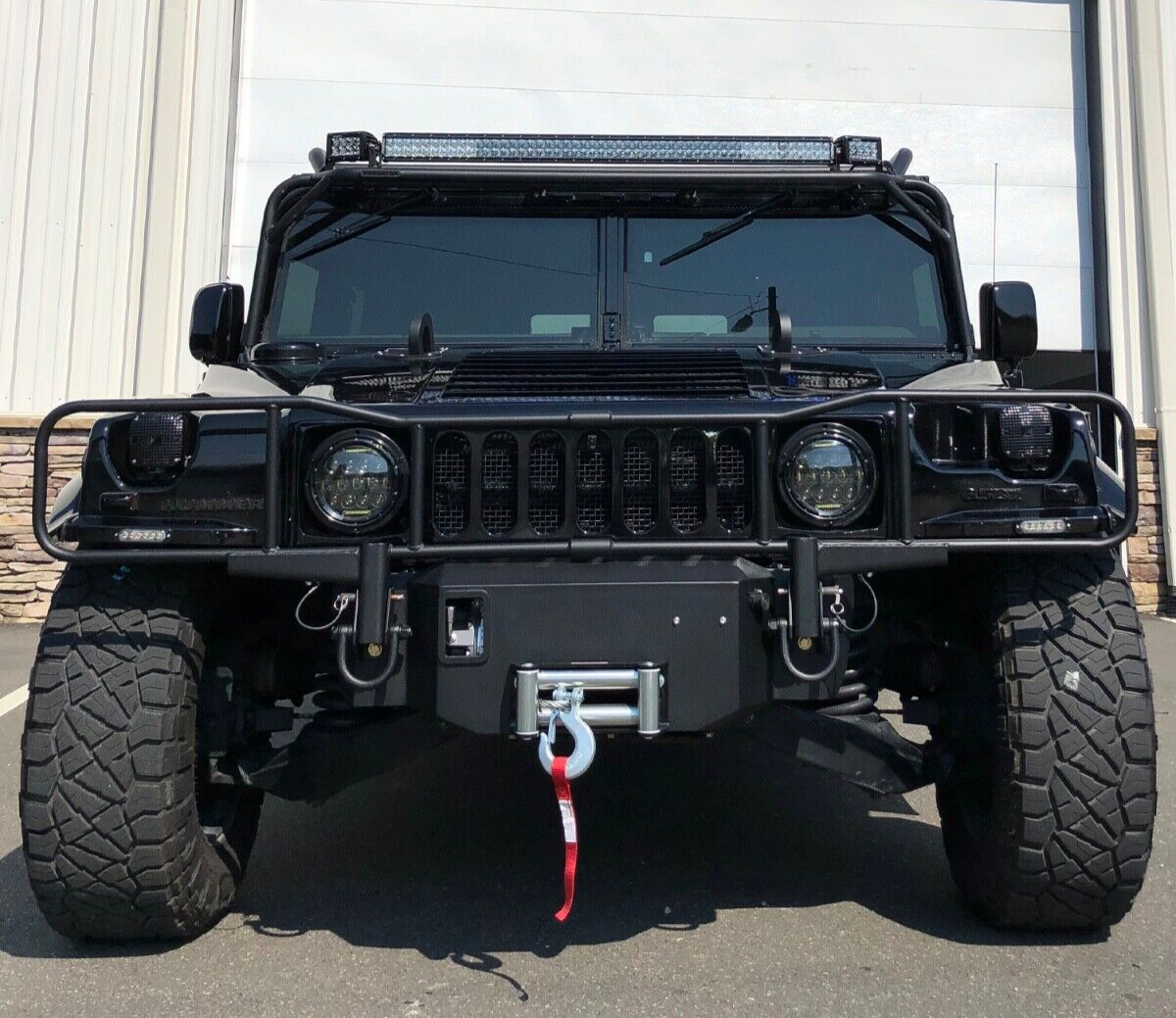 TREUIL HUMVEE 24 V 15 000 lb MileMarker ÉLECTRIQUE HMMWV Spécification militaire
