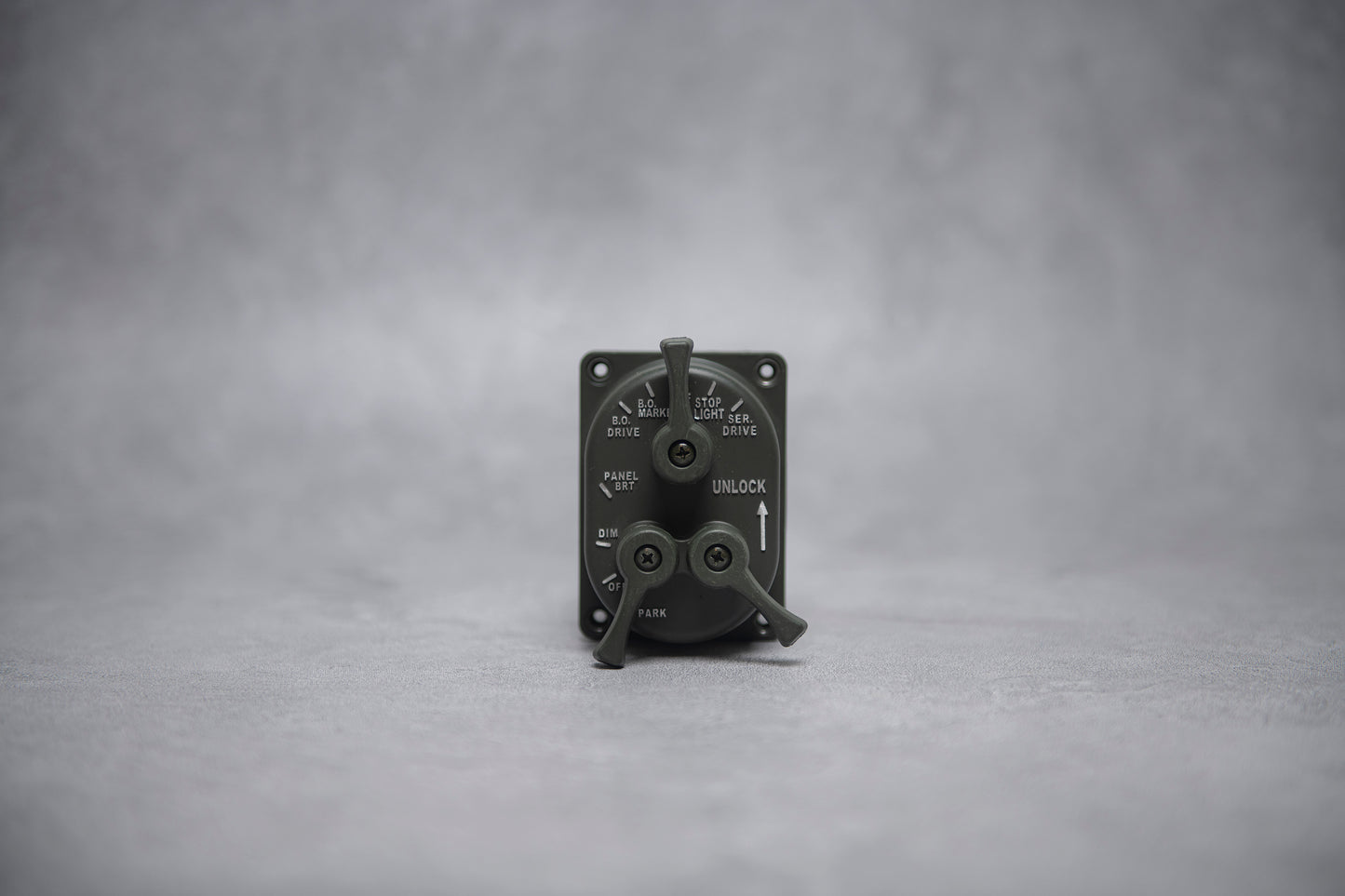 Interrupteur d'éclairage principal HMMWV (vert) Humvee M35 M151
