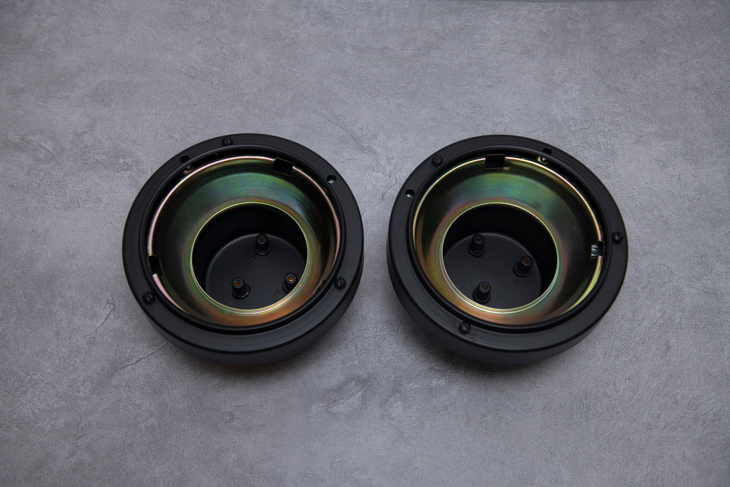 Humvee Headlight bucket BLACK (Pair) - Hummer H1 / HMMWV
