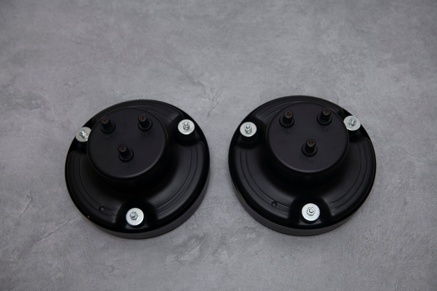 Humvee Headlight bucket BLACK (Pair) - Hummer H1 / HMMWV
