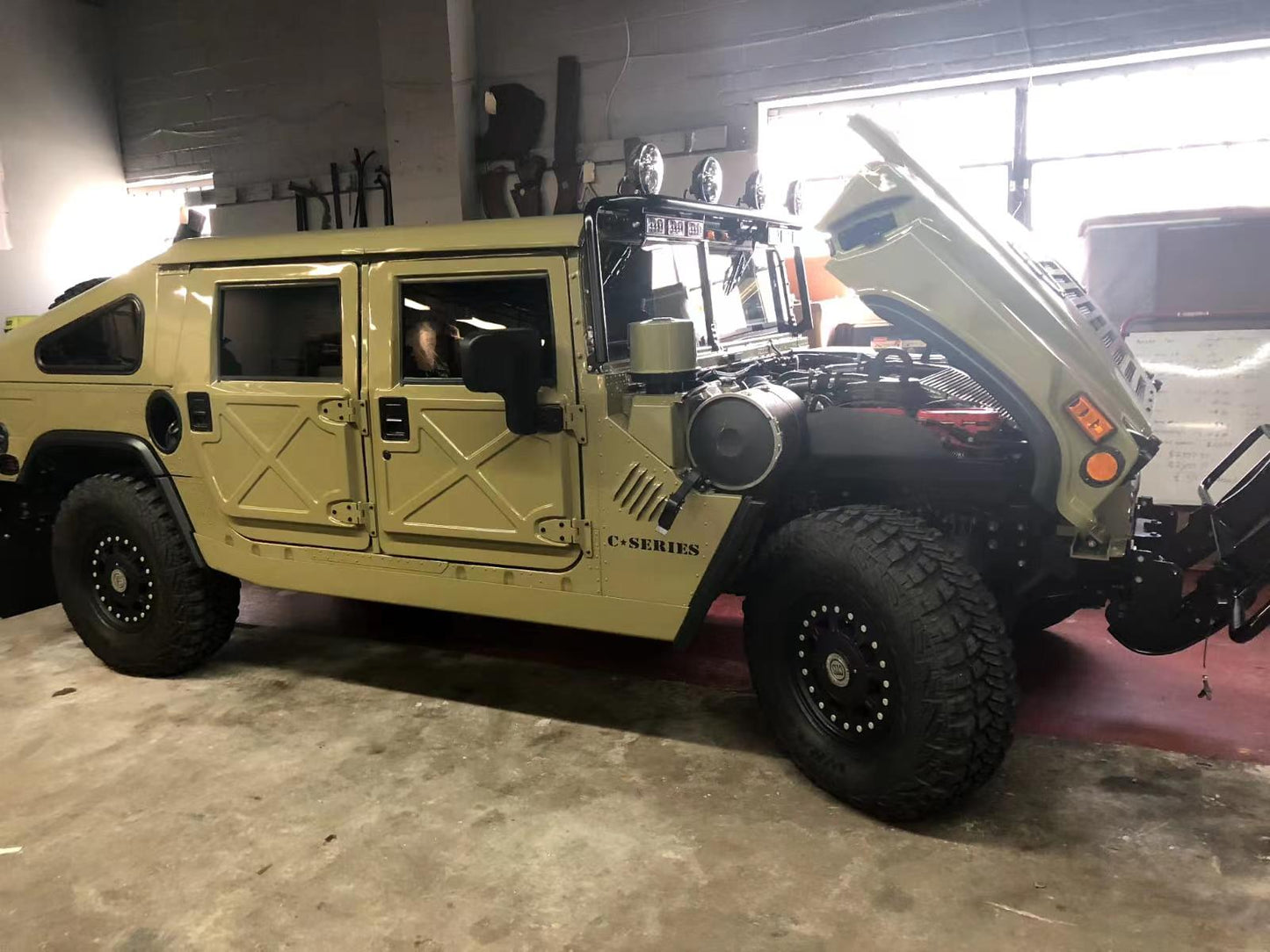 Hummer H1 Humvee Battery Tray kit