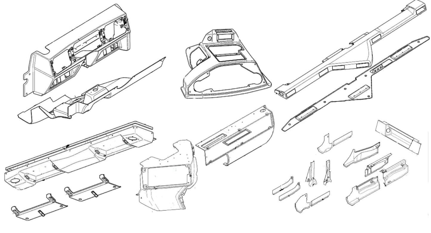 Kit intérieur Hummer H1 2006 ALPHA