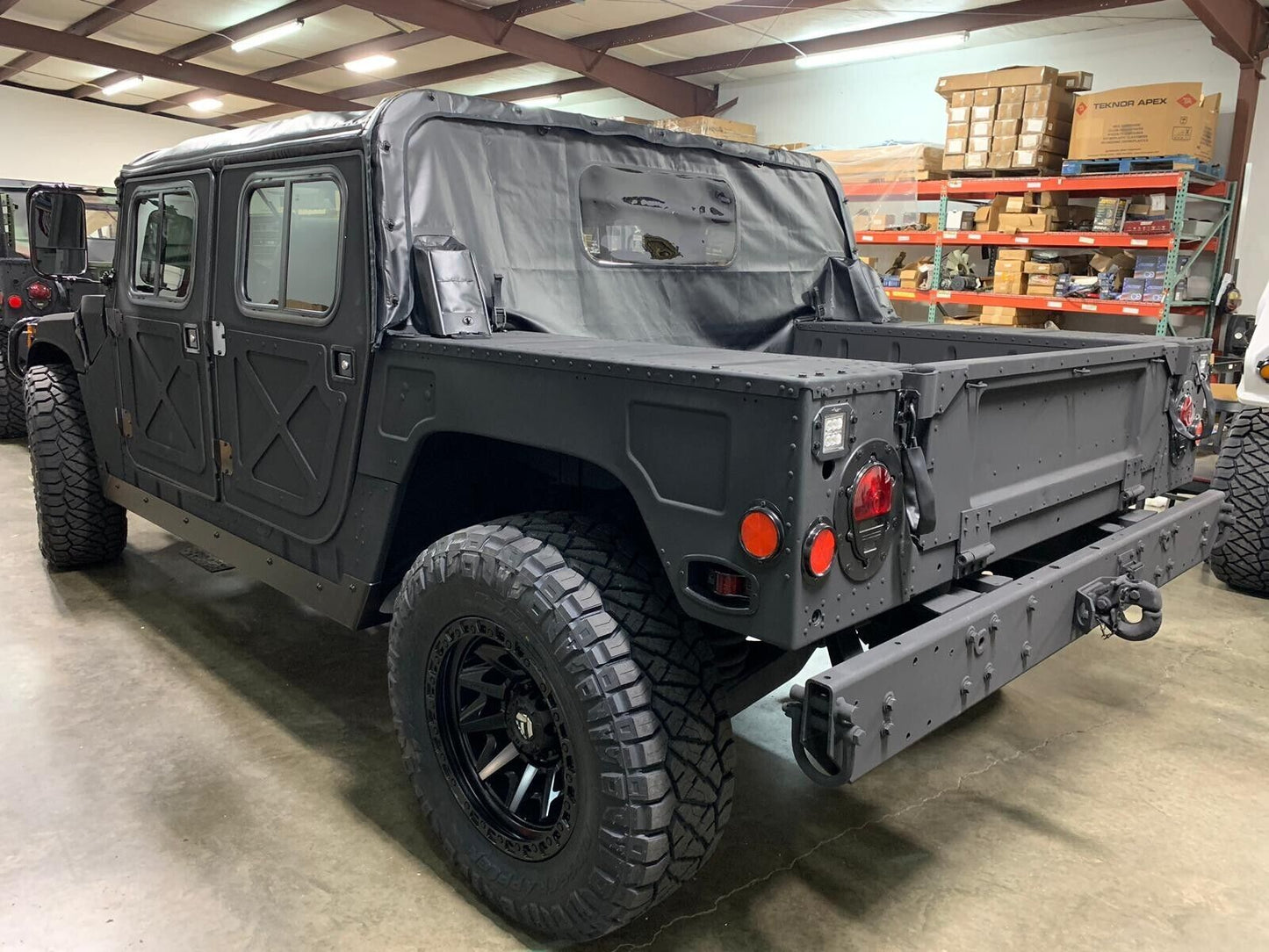 HMMWV 4 Man Soft Top Canvas with Rear Curtain NSN 2540-01-189-3706B