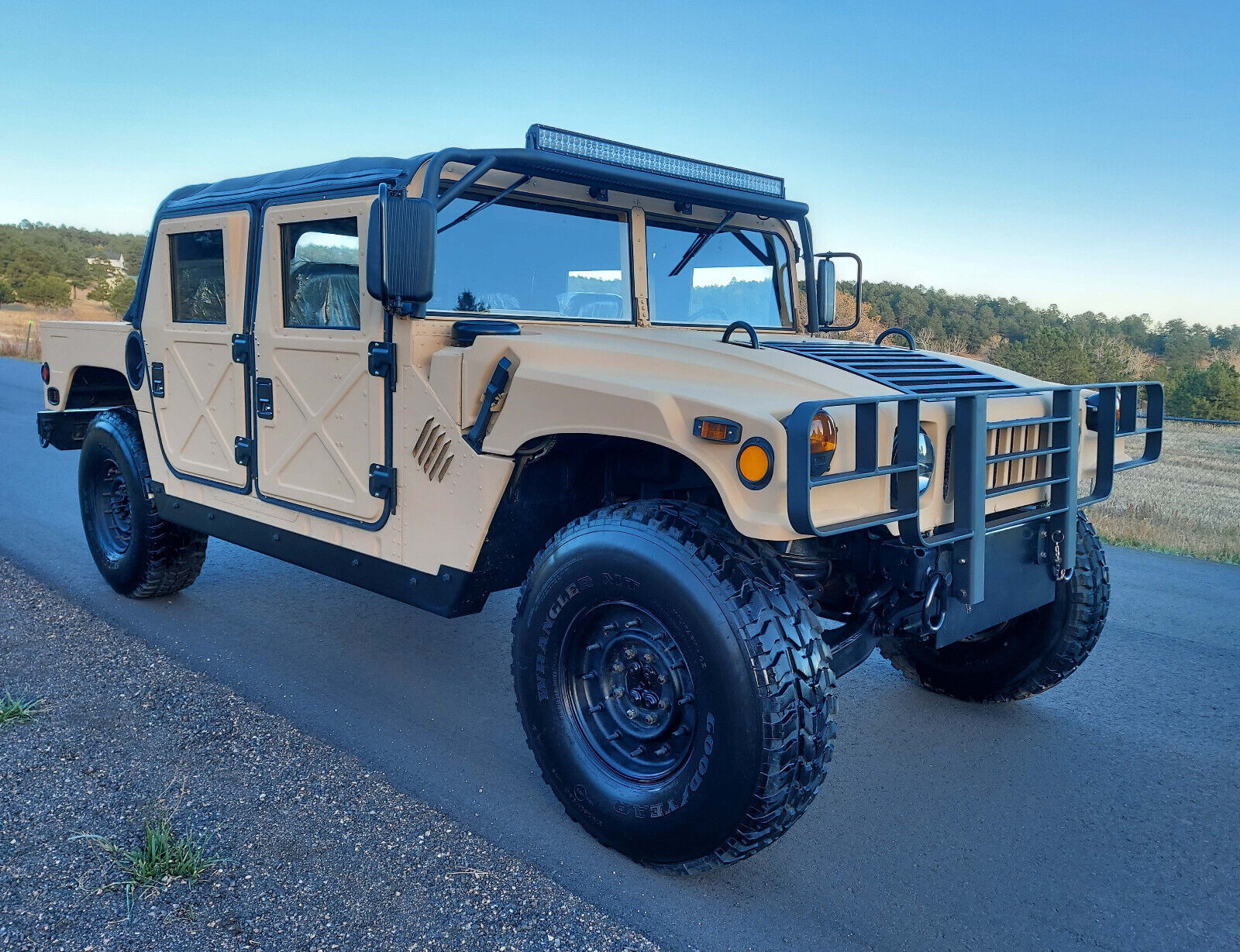 Humvee Walk In Box New Complete HMMWV X-Door Kit with Keyed Locks (Set of 4 Doors) Humvee ...