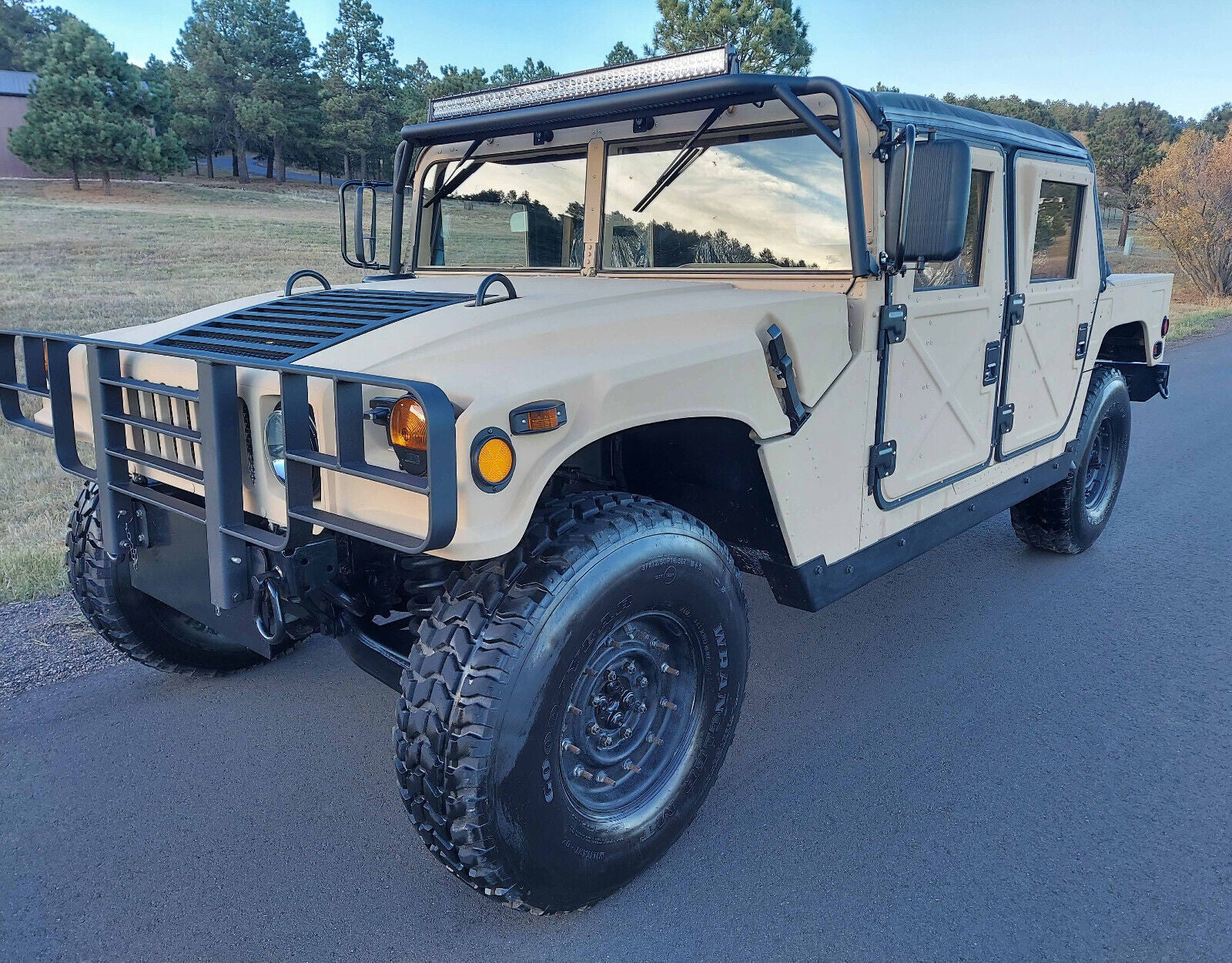Humvee Walk In Box New Complete HMMWV X-Door Kit with Keyed Locks (Set of 4 Doors) Humvee ...