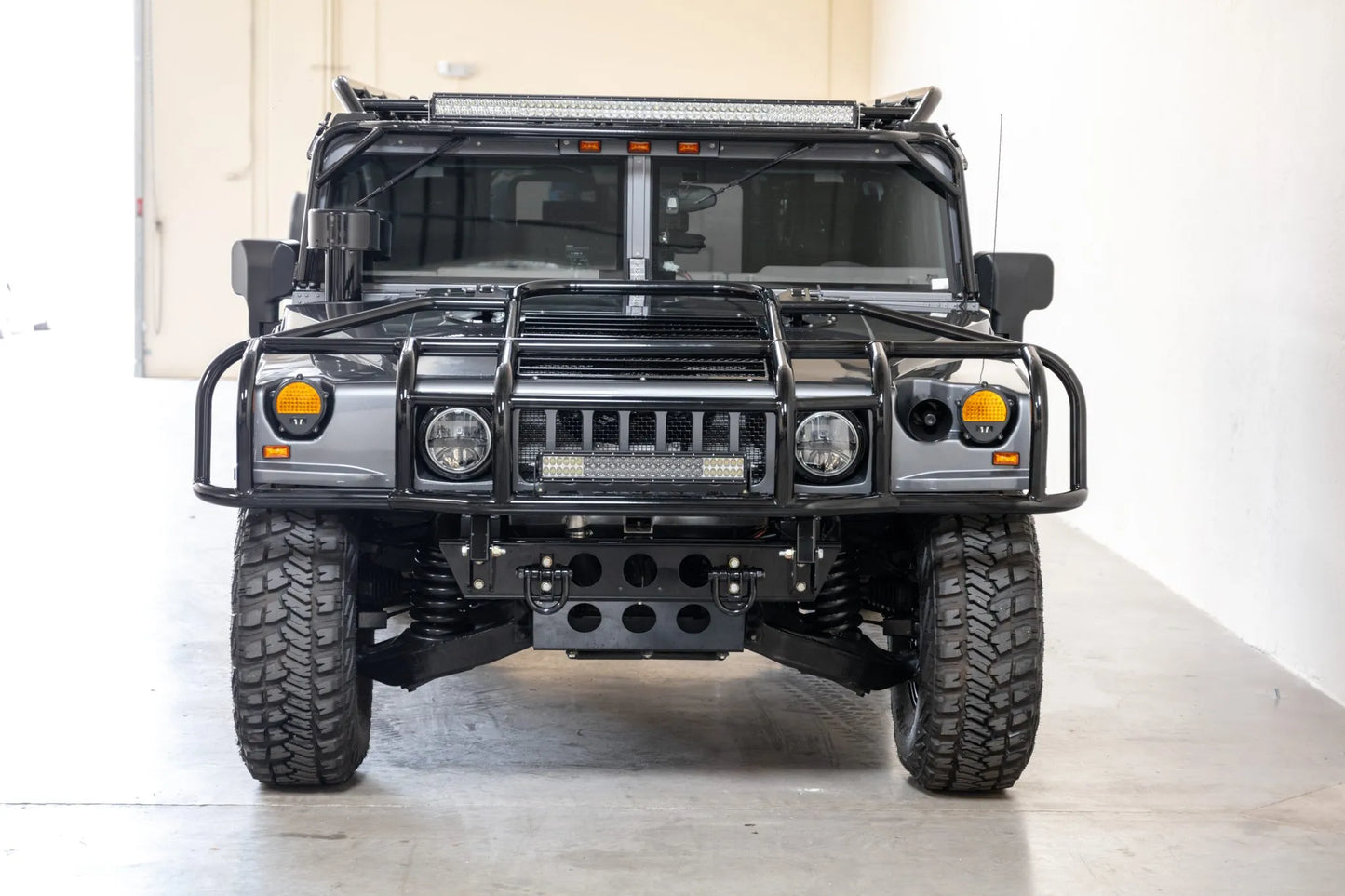 PHARES LED HMMWV ASSEMBLAGE NOIR Hummer H1 - PAIRE