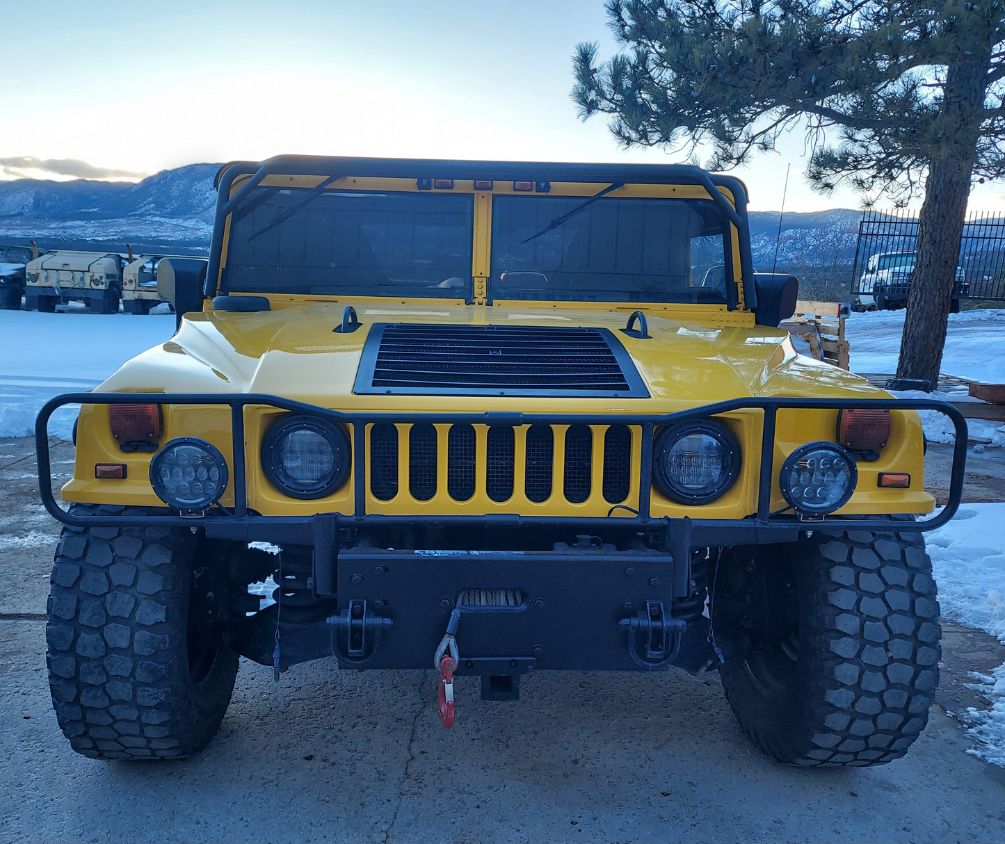 2001 HUMMER H1 OPEN TOP