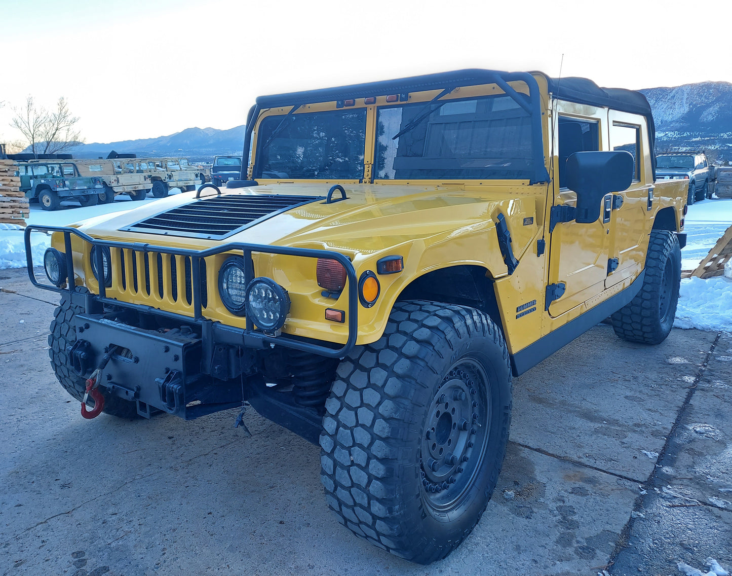 2001 HUMMER H1 OPEN TOP