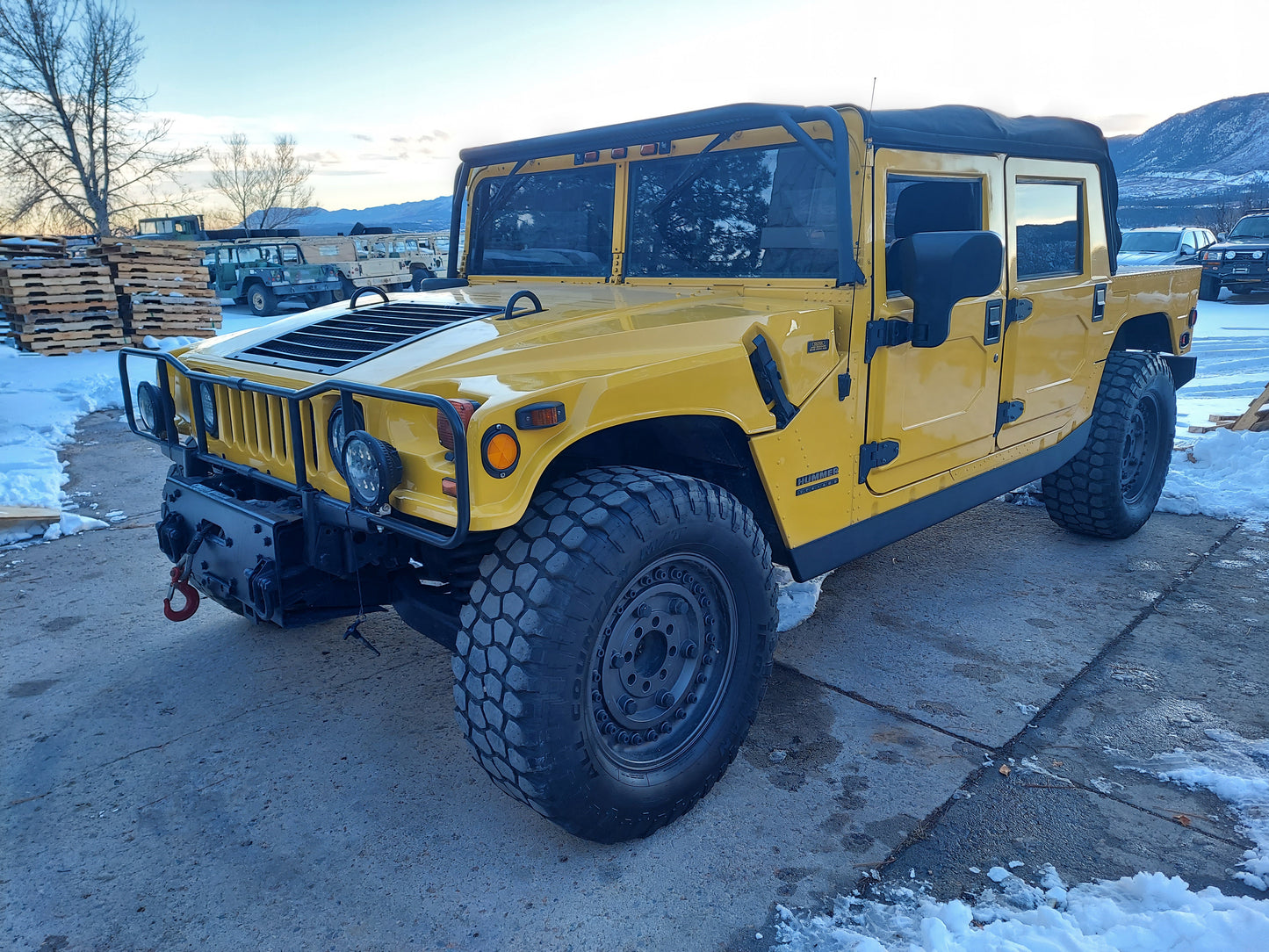 2001 HUMMER H1 OPEN TOP