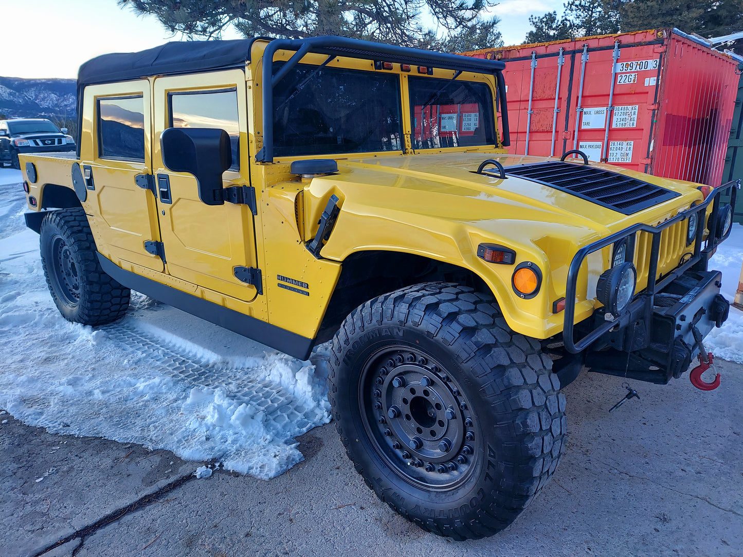 2001 HUMMER H1 OPEN TOP