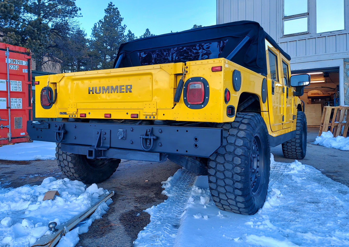 2001 HUMMER H1 OPEN TOP