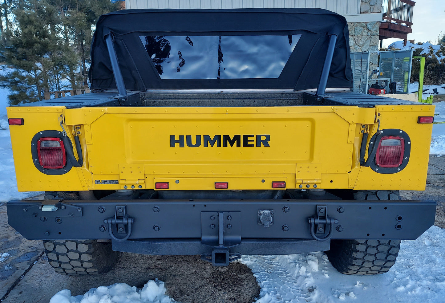 HUMMER H1 2001 À COUVERTURE OUVERTE