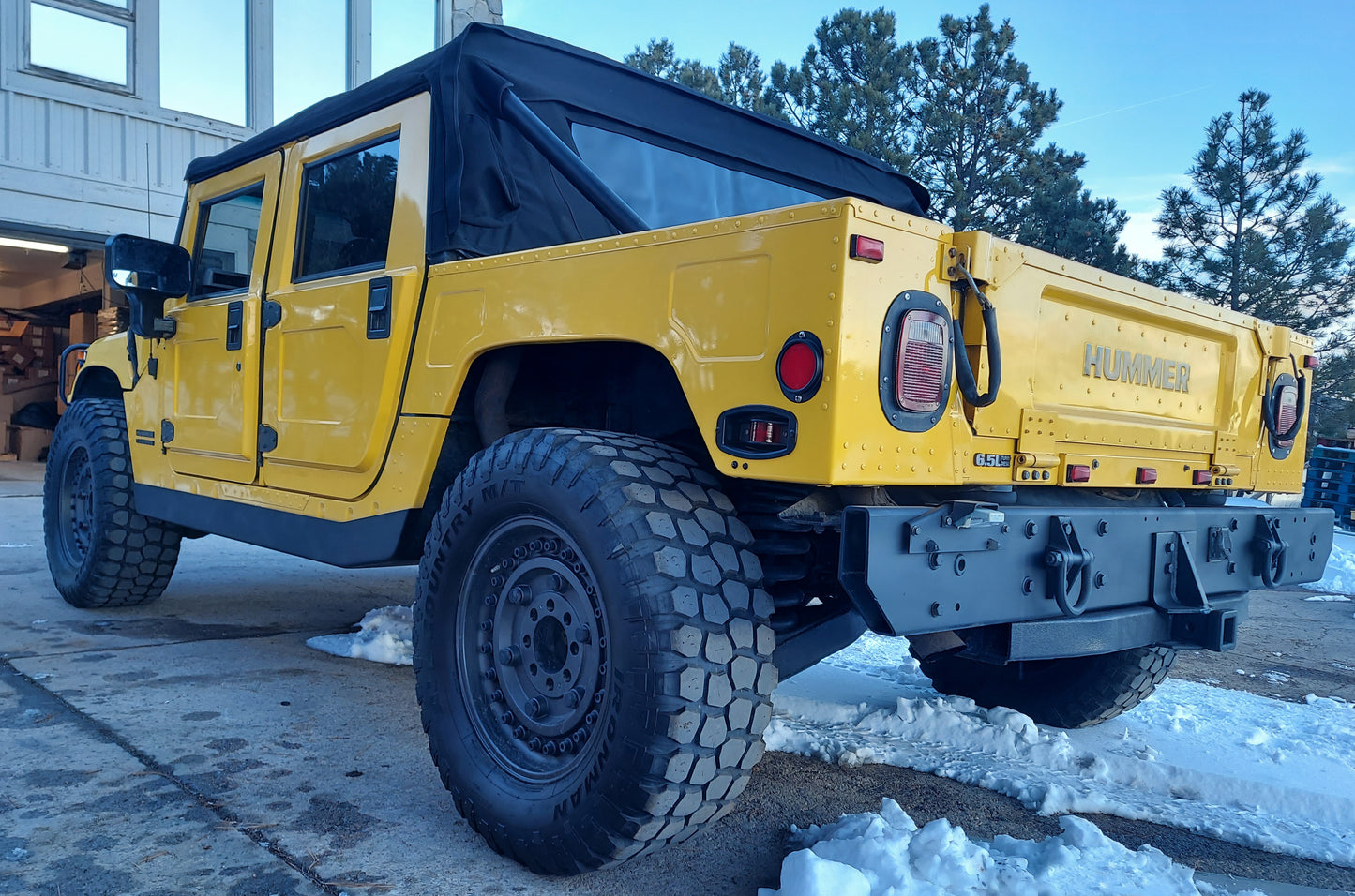 HUMMER H1 2001 À COUVERTURE OUVERTE