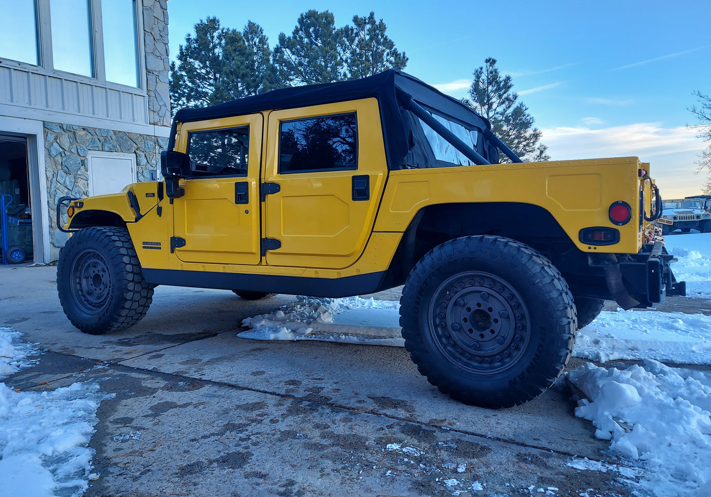 HUMMER H1 2001 À COUVERTURE OUVERTE