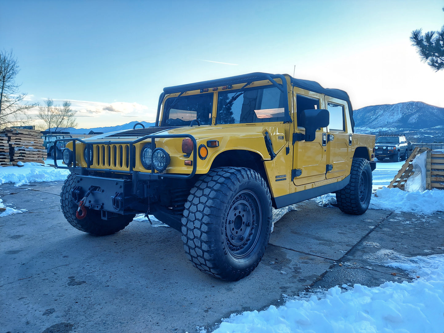 HUMMER H1 2001 À COUVERTURE OUVERTE