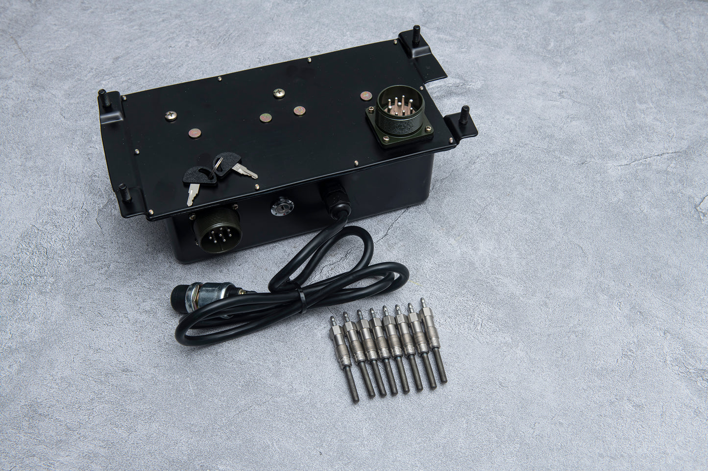 Humvee Smart Start Box Glow Plug Controller Protective Control Box w/ Glow plug x 8