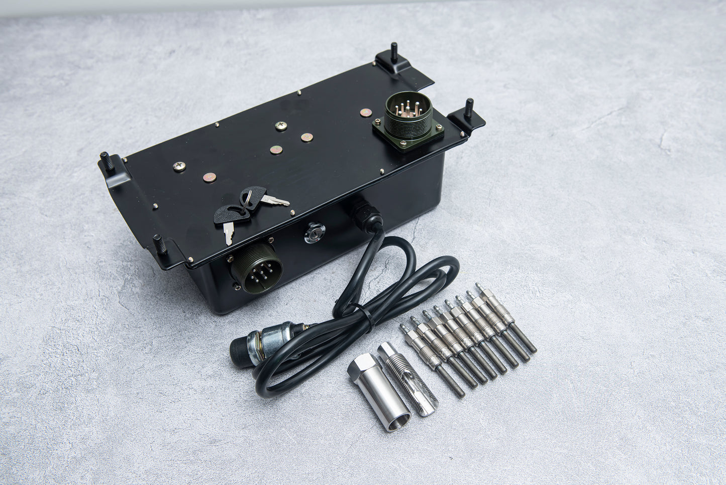 HMMWV Smart Start Box Glow Plug Controller Protective Control Box with Glow plugs and Extractor