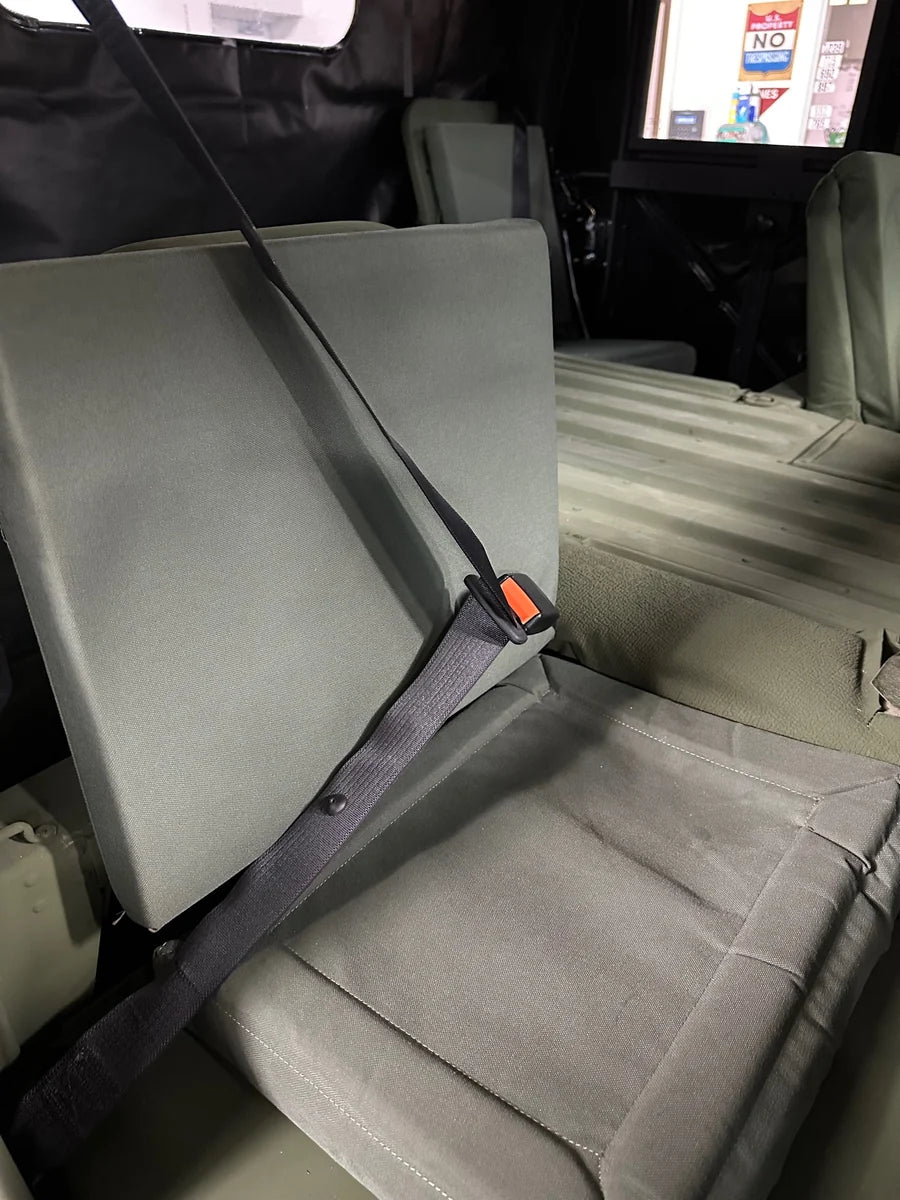 OEM D.O.T 3 point HMMWV SEAT BELT Kit (4) Humvee Military Truck