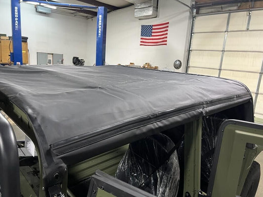 HMMWV 4 Man Soft Top Canvas with Rear Curtain NSN 2540-01-189-3706B